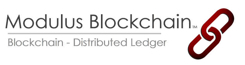 Modulus Blockchain Distributed Ledger with Source Code